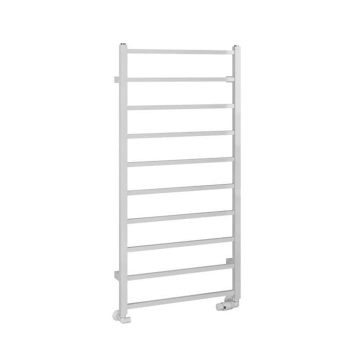 Eastbrook Tuscan Square Towel Radiator 600mm x 1200mm - Gloss White - 89.1247 - TAP 'N' SHOWER