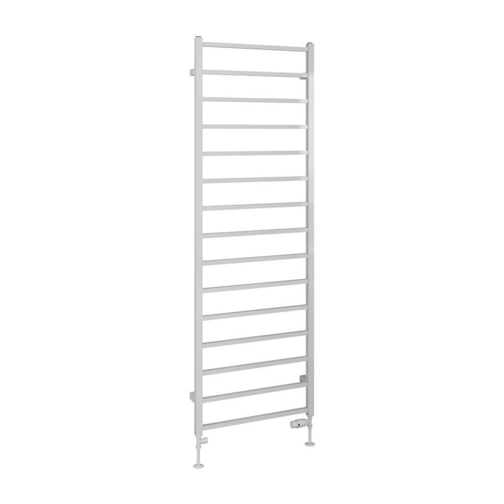 Eastbrook Tuscan Square Towel Radiator 600mm x 1800mm - Gloss White - 89.1249 - TAP 'N' SHOWER