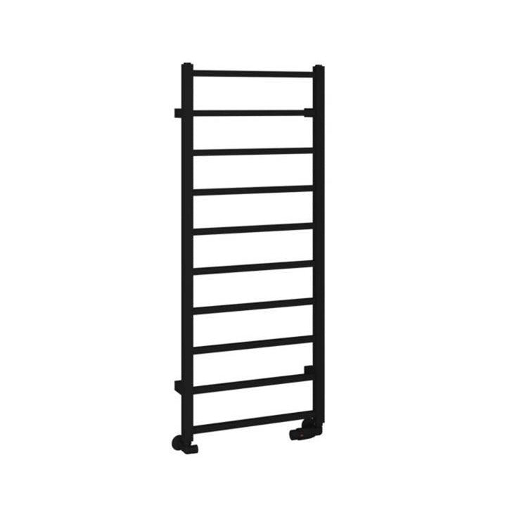 Eastbrook Tuscan Square Towel Radiator 500mm x 1200mm - Matt Grey - 89.1252 - TAP 'N' SHOWER