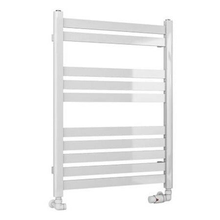 Eastbrook Defford Designer Towel Radiator 600mm x 800mm - Gloss White - 89.1275 - TAP 'N' SHOWER
