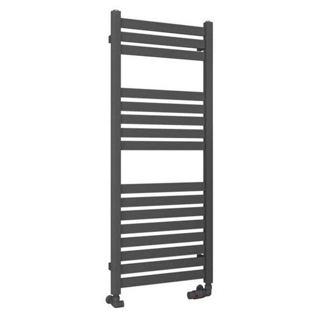 Eastbrook Defford Designer Towel Radiator 500mm x 1200mm - Matt Anthracite - 89.1288 - TAP 'N' SHOWER