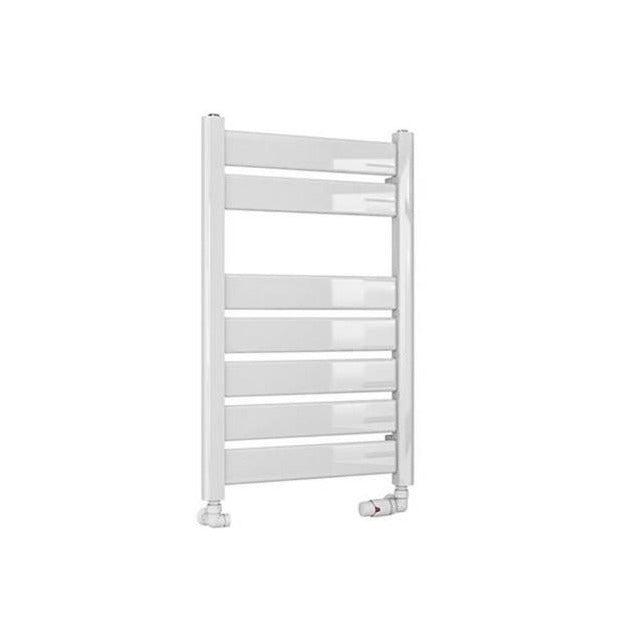 Eastbrook Santero Designer Towel Radiator 500mm x 800mm - Gloss White - 89.1304 - TAP 'N' SHOWER