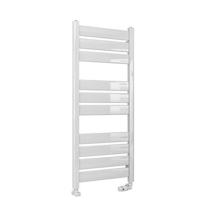 Eastbrook Santero Designer Towel Radiator 500mm x 1200mm - Gloss White - 89.1306 - TAP 'N' SHOWER