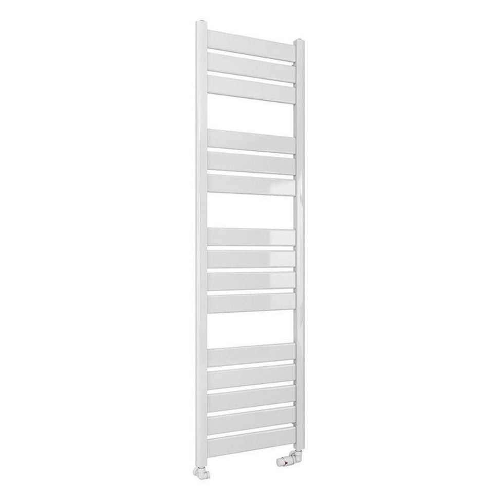 Eastbrook Santero Designer Towel Radiator 500mm x 1800mm - Gloss White - 89.1308 - TAP 'N' SHOWER