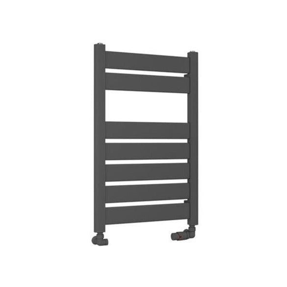 Eastbrook Santero Designer Towel Radiator 500mm x 800mm - Matt Anthracite - 89.1310 - TAP 'N' SHOWER