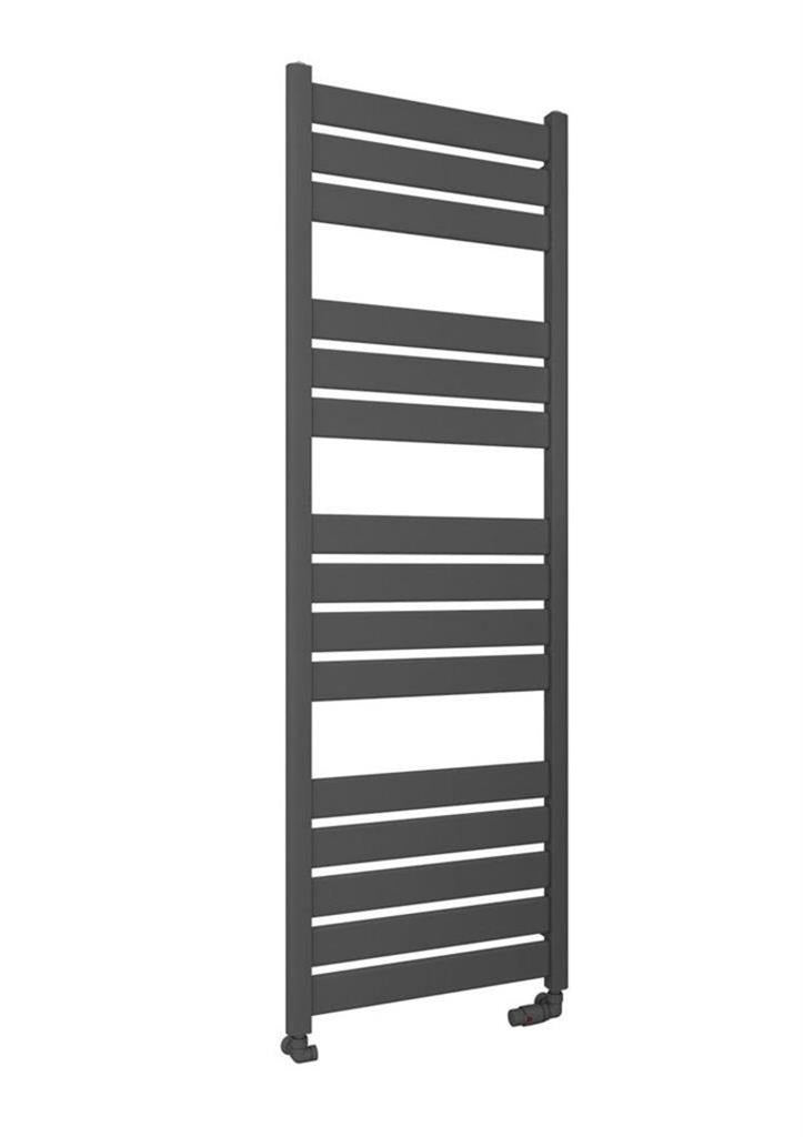 Eastbrook Santero Designer Towel Radiator 600mm x 1800mm - Matt Anthracite - 89.1315 - TAP 'N' SHOWER