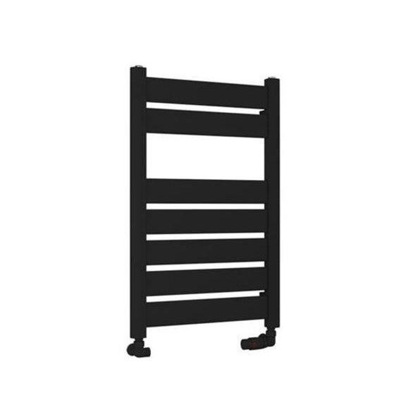 Eastbrook Santero Designer Towel Radiator 500mm x 800mm - Matt Black - 89.1316 - TAP 'N' SHOWER