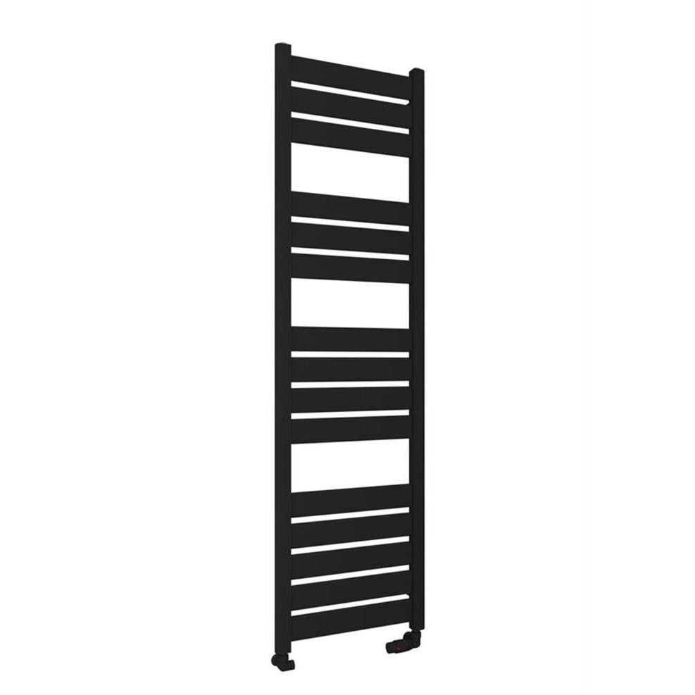 Eastbrook Santero Designer Towel Radiator 500mm x 1800mm - Matt Black - 89.1320 - TAP 'N' SHOWER