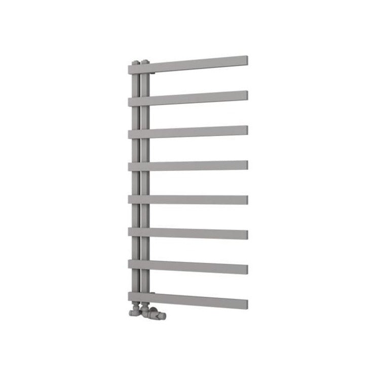 Eastbrook Platani Designer Towel Radiator 600mm x 1150mm - Matt Grey - 89.1337 - TAP 'N' SHOWER