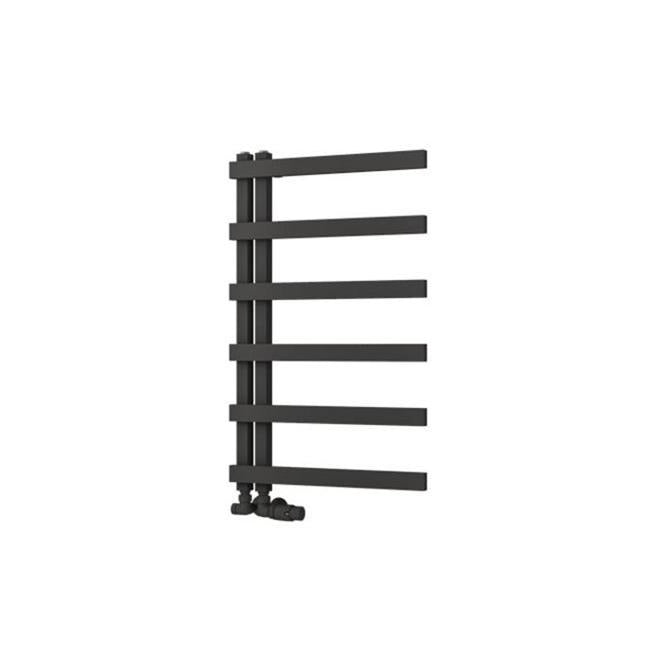 Eastbrook Platani Designer Towel Radiator 500mm x 800mm - Matt Anthracite - 89.1340 - TAP 'N' SHOWER