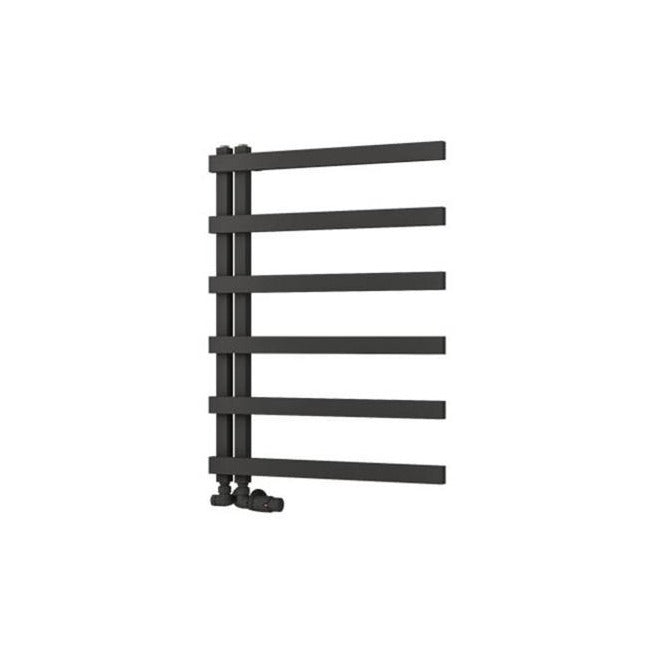 Eastbrook Platani Designer Towel Radiator 600mm x 800mm - Matt Anthracite - 89.1341 - TAP 'N' SHOWER