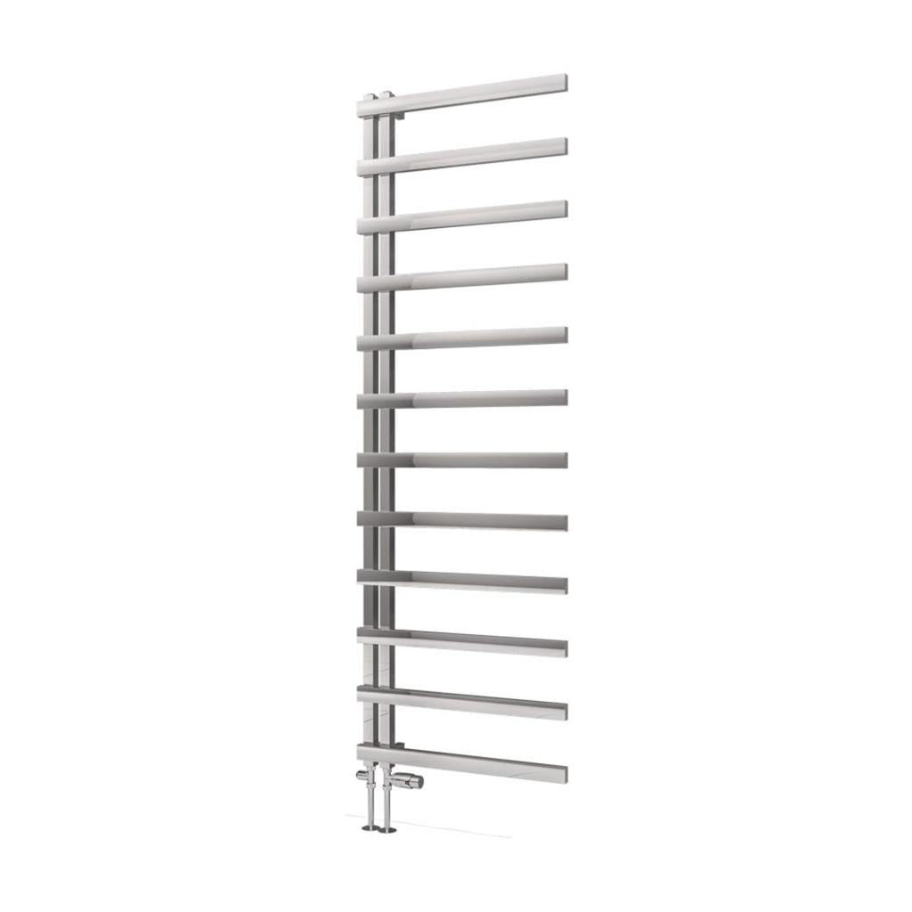 Eastbrook Platani Designer Towel Radiator 600mm x 1800mm - Matt Chrome - 89.1357 - TAP 'N' SHOWER