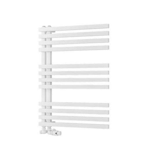 Eastbrook Reinbach Designer Towel Radiator 600mm x 800mm - Matt White - 89.1359 - TAP 'N' SHOWER