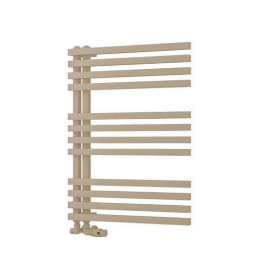 Eastbrook Reinbach Designer Towel Radiator 600mm x 800mm - Matt Cappuccino - 89.1365 - TAP 'N' SHOWER