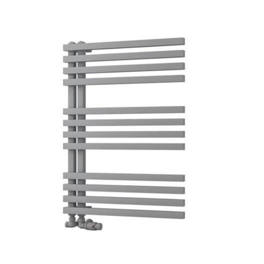 Eastbrook Reinbach Designer Towel Radiator 600mm x 800mm - Matt Grey - 89.1371 - TAP 'N' SHOWER