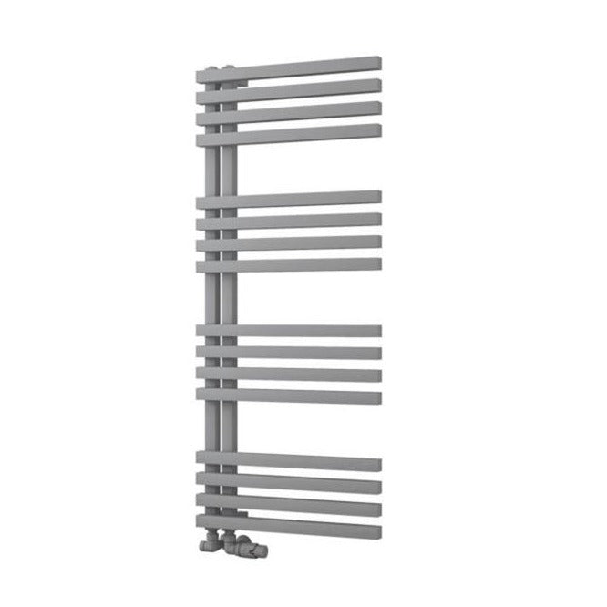 Eastbrook Reinbach Designer Towel Radiator 500mm x 1200mm - Matt Grey - 89.1372 - TAP 'N' SHOWER