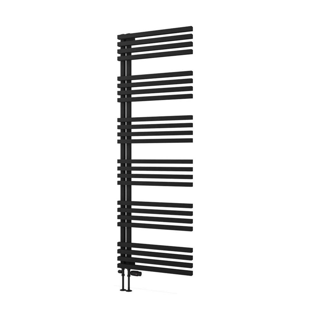 Eastbrook Reinbach Designer Towel Radiator 600mm x 1800mm - Matt Black - 89.1387 - TAP 'N' SHOWER