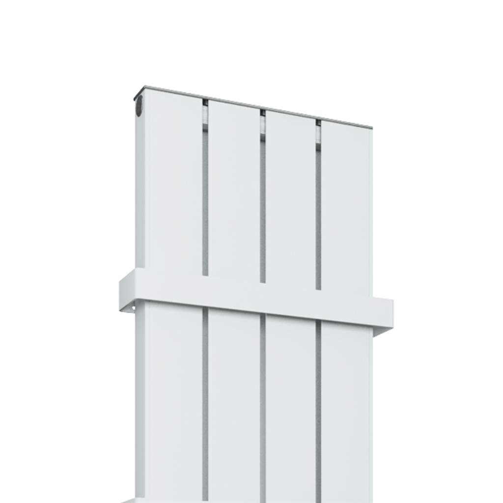 Eastbrook Vesima 603mm Standard Towel Hanger - Matt White - 89.1400 - TAP 'N' SHOWER