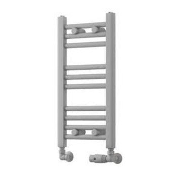 Eastbrook Wingrave Straight Multirail Towel Radiator 300mm x 600mm - Matt Grey - 89.1411 - TAP 'N' SHOWER