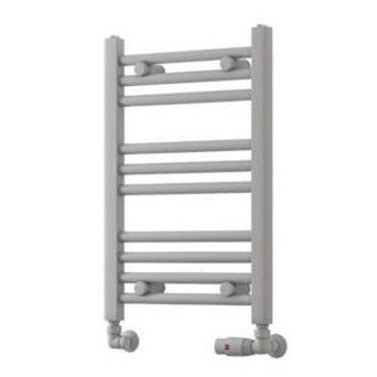 Eastbrook Wingrave Straight Multirail Towel Radiator 400mm x 600mm - Matt Grey - 89.1412 - TAP 'N' SHOWER