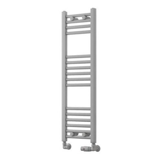 Eastbrook Wingrave Straight Multirail Towel Radiator 300mm x 1000mm - Matt Grey - 89.1419 - TAP 'N' SHOWER