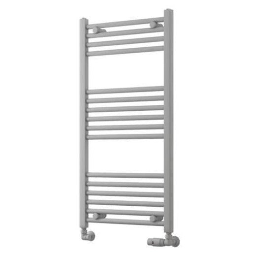 Eastbrook Wingrave Straight Multirail Towel Radiator 500mm x 1000mm - Matt Grey - 89.1421 - TAP 'N' SHOWER