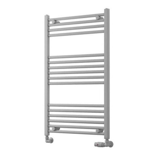 Eastbrook Wingrave Straight Multirail Towel Radiator 600mm x 1000mm - Matt Grey - 89.1422 - TAP 'N' SHOWER