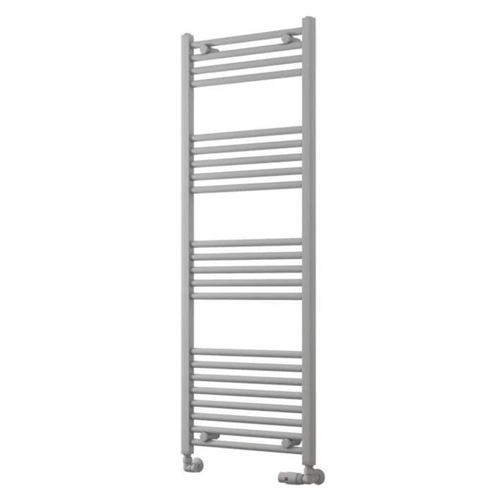 Eastbrook Wingrave Straight Multirail Towel Radiator 500mm x 1400mm - Matt Grey - 89.1429 - TAP 'N' SHOWER