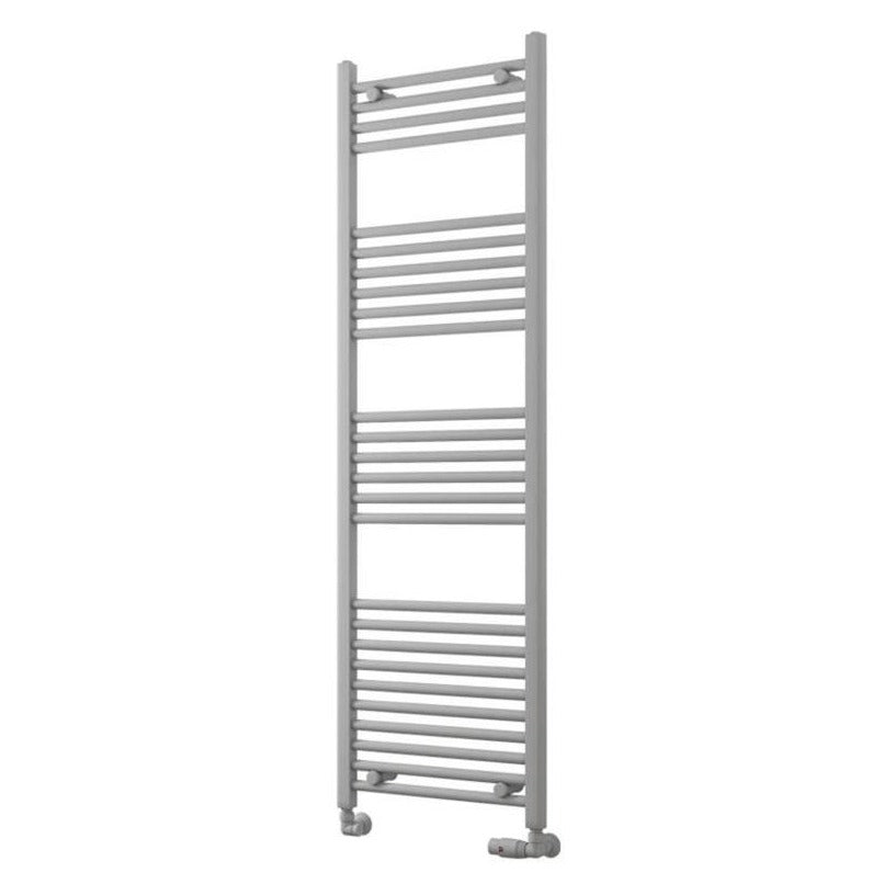 Eastbrook Wingrave Straight Multirail Towel Radiator 500mm x 1600mm - Matt Grey - 89.1433 - TAP 'N' SHOWER