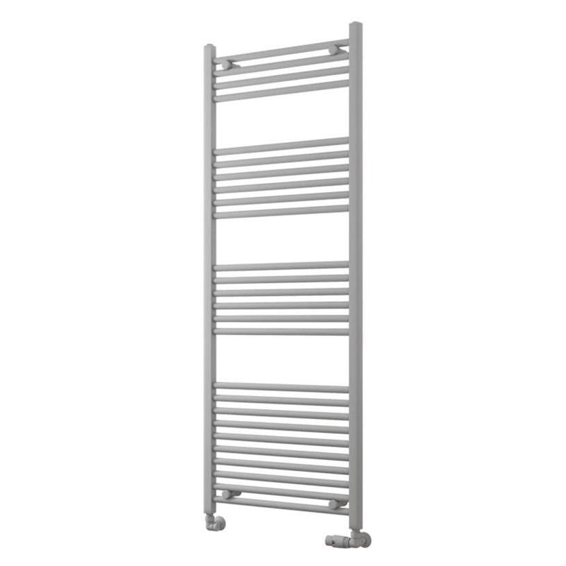 Eastbrook Wingrave Straight Multirail Towel Radiator 600mm x 1600mm - Matt Grey - 89.1434 - TAP 'N' SHOWER