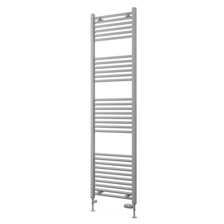 Eastbrook Wingrave Straight Multirail Towel Radiator 500mm x 1800mm - Matt Grey - 89.1437 - TAP 'N' SHOWER