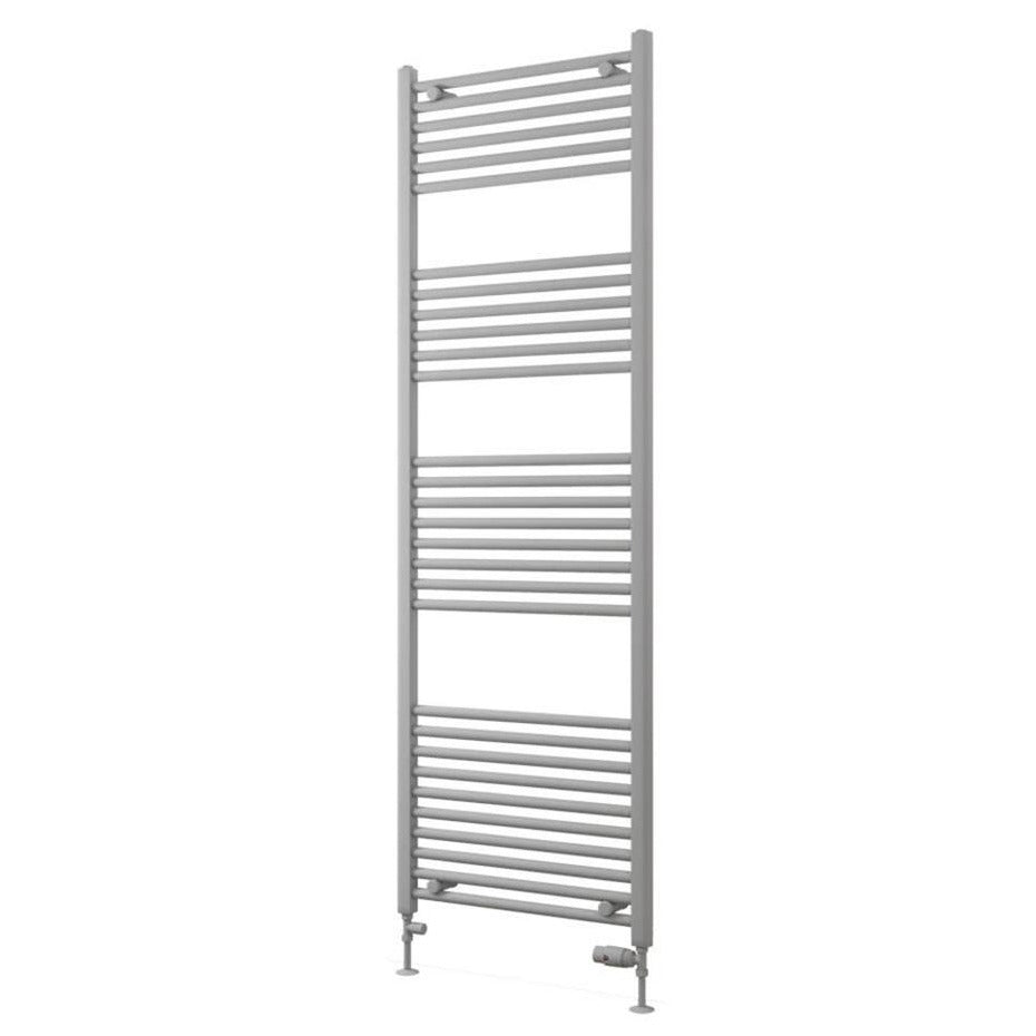 Eastbrook Wingrave Straight Multirail Towel Radiator 600mm x 1800mm - Matt Grey - 89.1438 - TAP 'N' SHOWER
