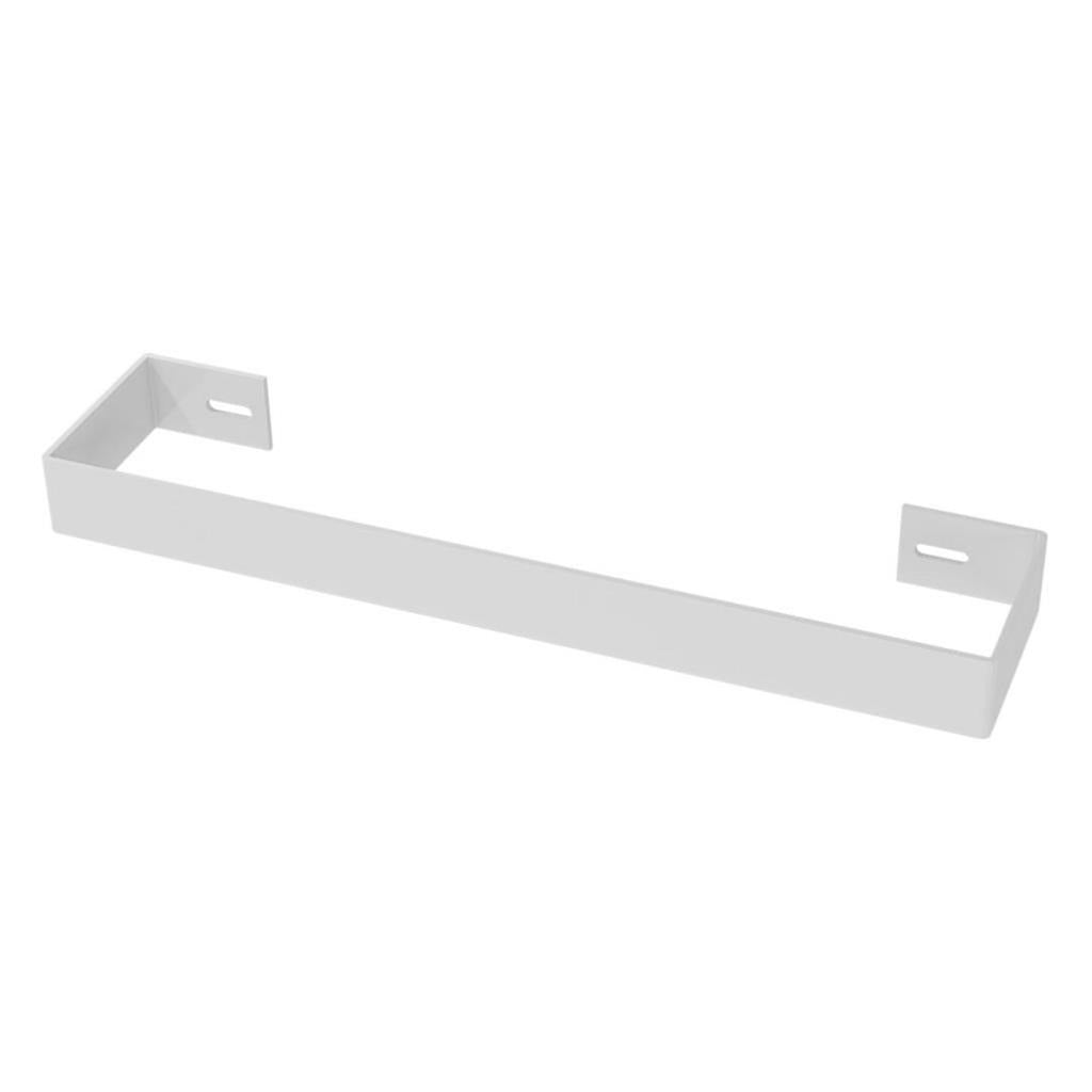 Eastbrook Wingrave Flat Panel Towel Hanger 410mm - Gloss White - 89.1460 - TAP 'N' SHOWER