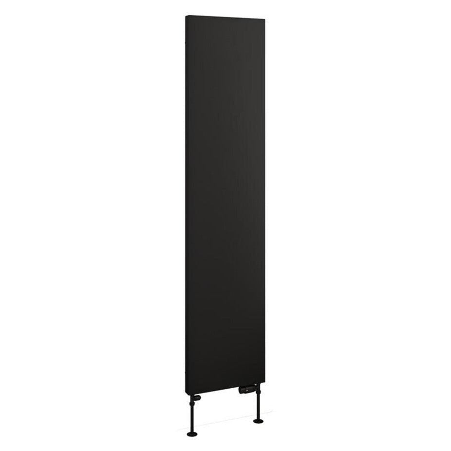 Eastbrook Wingrave Flat Panel Designer Radiator 410mm x 1800mm - Matt Black - 89.1476 - TAP 'N' SHOWER