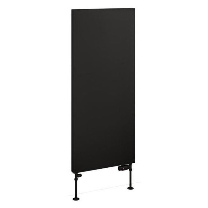 Eastbrook Wingrave Flat Panel Designer Radiator 510mm x 1200mm - Matt Black - 89.1481 - TAP 'N' SHOWER