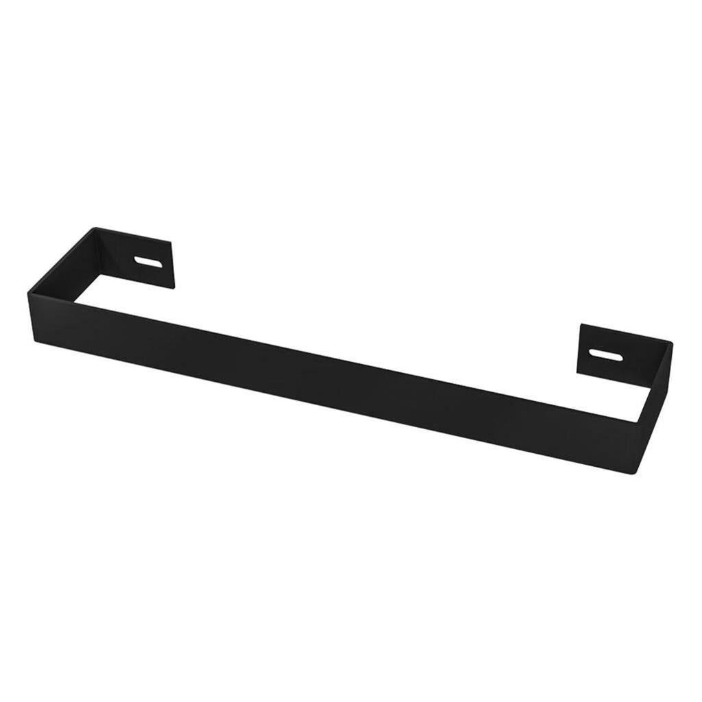 Eastbrook Wingrave Flat Panel Towel Hanger 310mm - Matt Black - 89.1483 - TAP 'N' SHOWER
