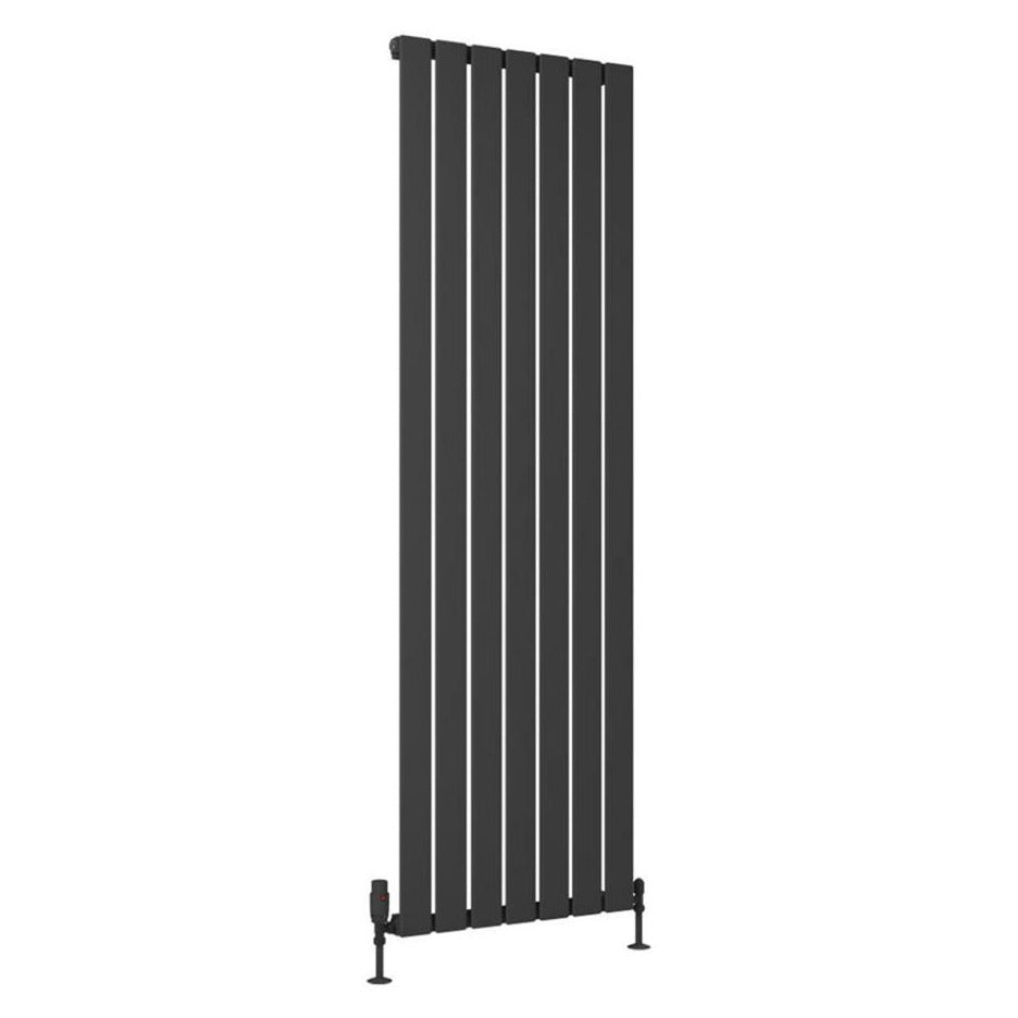 Eastbrook Deddington Vertical Designer Radiator1800mm x 550mm - Matt Anthracite - 89.1514 - TAP 'N' SHOWER
