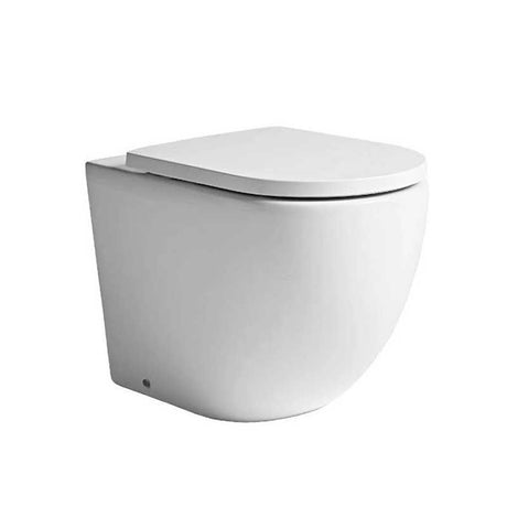 Tavistock Orbit White Back to Wall WC Pan - BTW250S - TAP 'N' SHOWER
