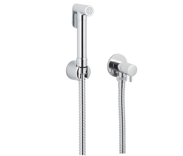 JTP Douche Set with Angle Valve - Chrome -  554