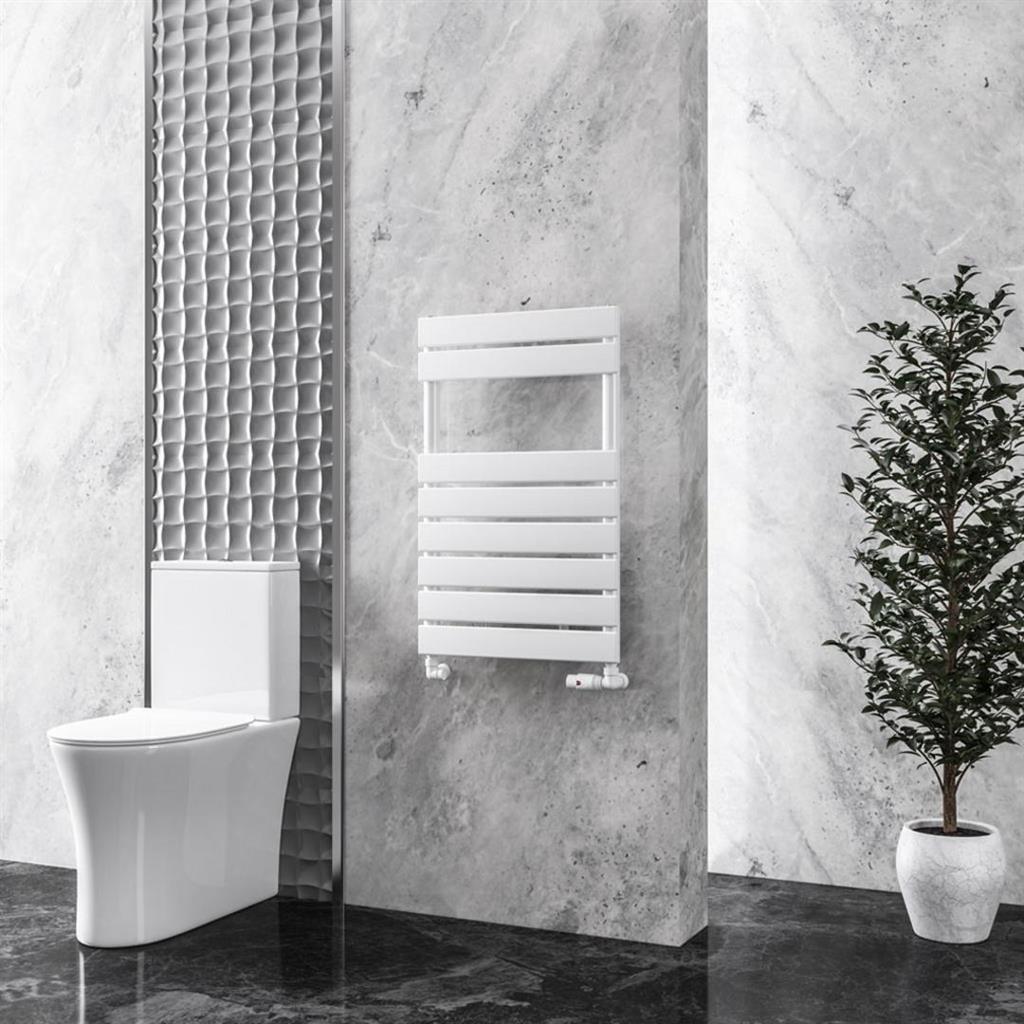 Eastbrook Addington Type10 Designer Towel Radiator 790mm x 500mm - Gloss White - 91.0064 - TAP 'N' SHOWER