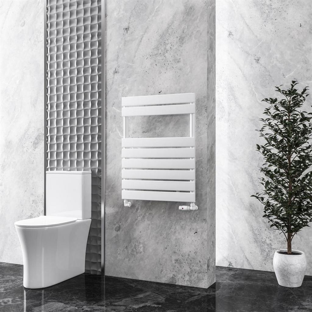 Eastbrook Addington Type10 Designer Towel Radiator 790mm x 600mm - Gloss White - 91.0067 - TAP 'N' SHOWER