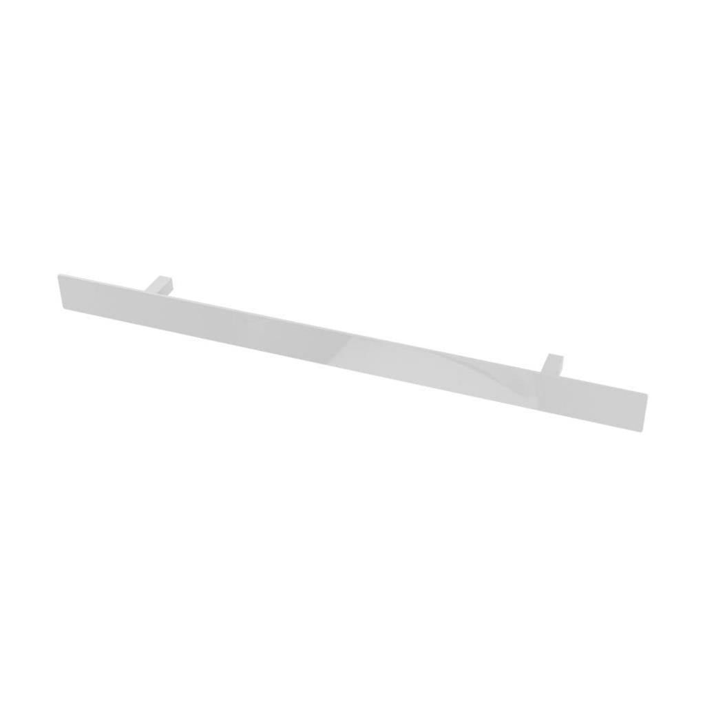 Eastbrook Addington Type10 Single Flat Style Towel Hanger 588mm - Gloss White - 91.0083 - TAP 'N' SHOWER