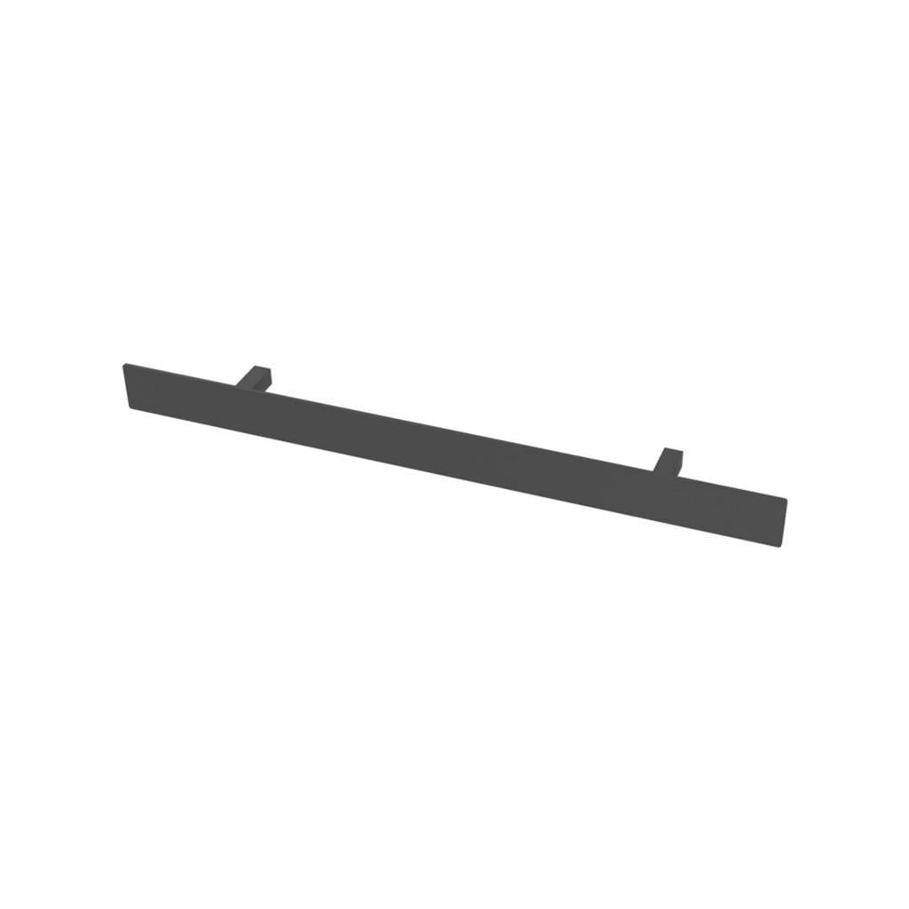 Eastbrook Addington Type10 Single Flat Style Towel Hanger 514mm - Matt Anthracite - 91.0087 - TAP 'N' SHOWER