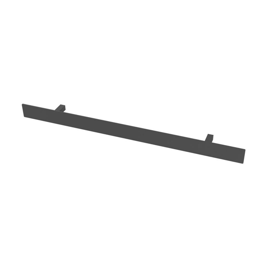 Eastbrook Addington Type10 Single Flat Style Towel Hanger 588mm - Matt Anthracite - 91.0088 - TAP 'N' SHOWER