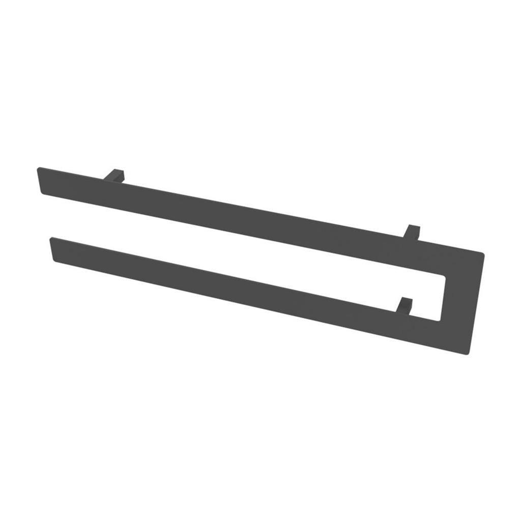 Eastbrook Addington Type10 588mm Double Flat Style Towel Hanger - Matt Anthracite - 91.0108 - TAP 'N' SHOWER