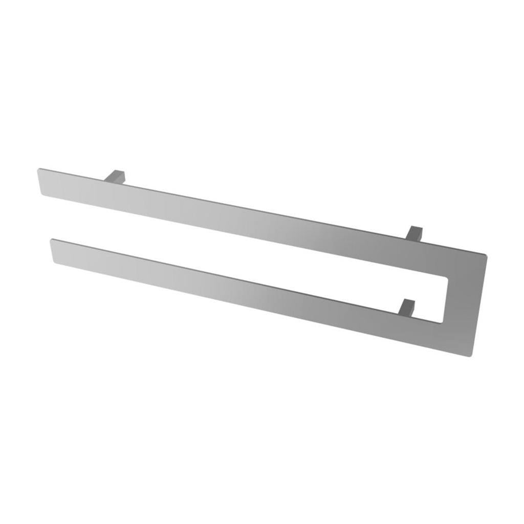 Eastbrook Addington Type10 Double Flat Style Towel Hanger 588mm - Chrome - 91.0113 - TAP 'N' SHOWER