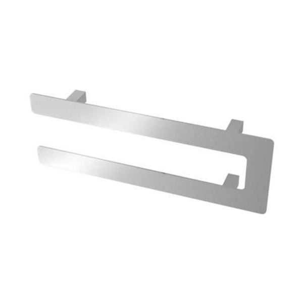 Eastbrook Rosano Double Flat Style Towel Hanger 470mm - Chrome - 91.0116 - TAP 'N' SHOWER