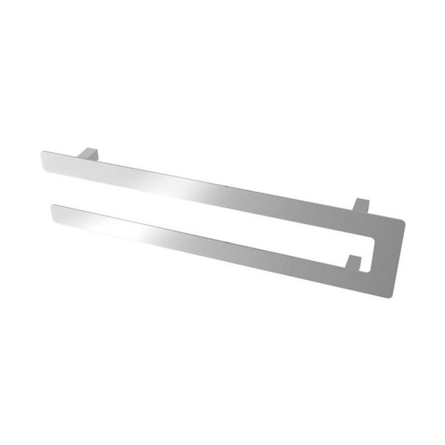Eastbrook Rosano Double Flat Style Towel Hanger 660mm - Chrome - 91.0117 - TAP 'N' SHOWER