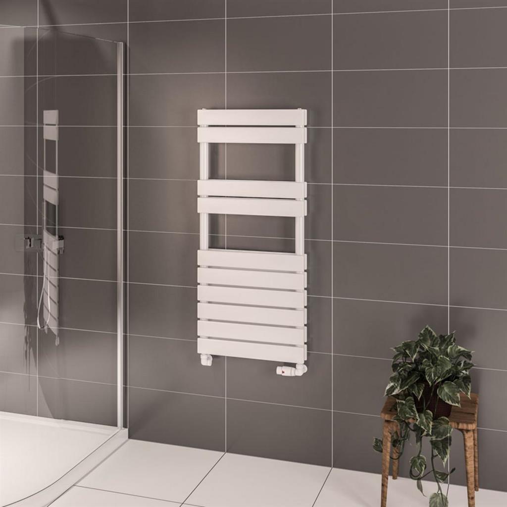 Eastbrook Addington Type20 Designer Towel Radiator 1110mm x 500mm - Gloss White - 91.0119 - TAP 'N' SHOWER