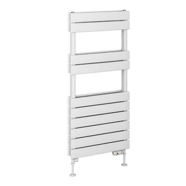 Eastbrook Addington Type2 Designer Towel Radiator 1110mm x 500mm - Gloss White - 91.0123 - TAP 'N' SHOWER